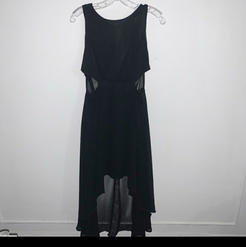 ☀️High low dress with cutouts at waist